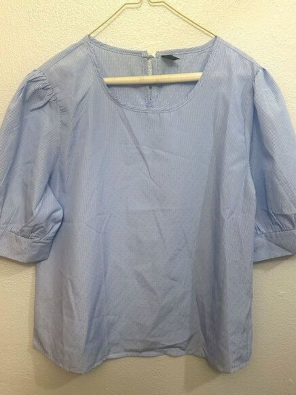 Shein Puff sleeve striped blouse size XL